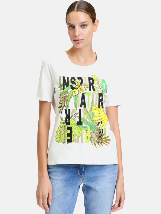 Betty Barclay Basic Shirt Damen Baumwolle bedruckt