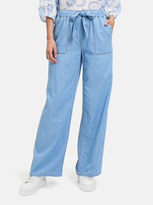 Betty & Co Casual-Hose Damen Baumwolle