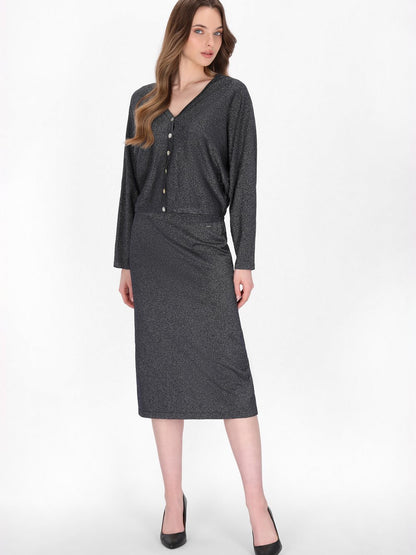 Dreimaster Strickjacke Damen Viskose