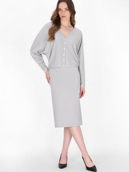 Dreimaster Strickjacke Damen Viskose