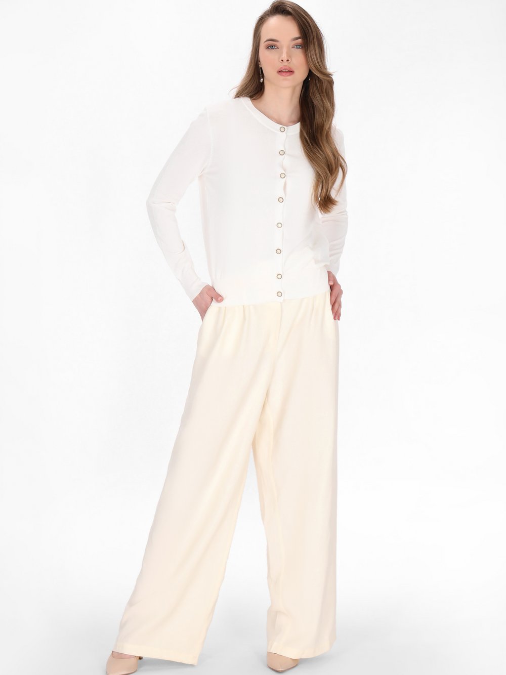 Dreimaster Strickjacke Damen Viskose