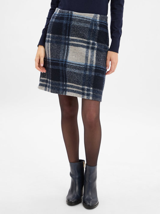 s.Oliver Minirock mit Woll-Anteil Damen kariert