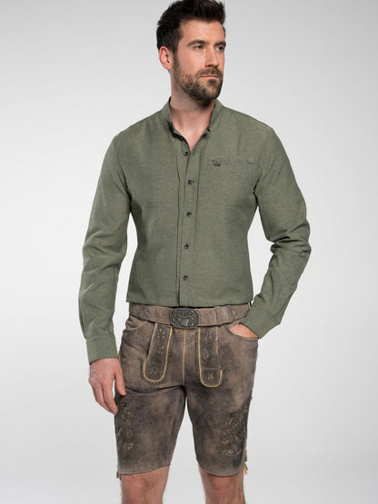 Spieth & Wenksy Trachtenhemd Herren Slim Fit Baumwolle