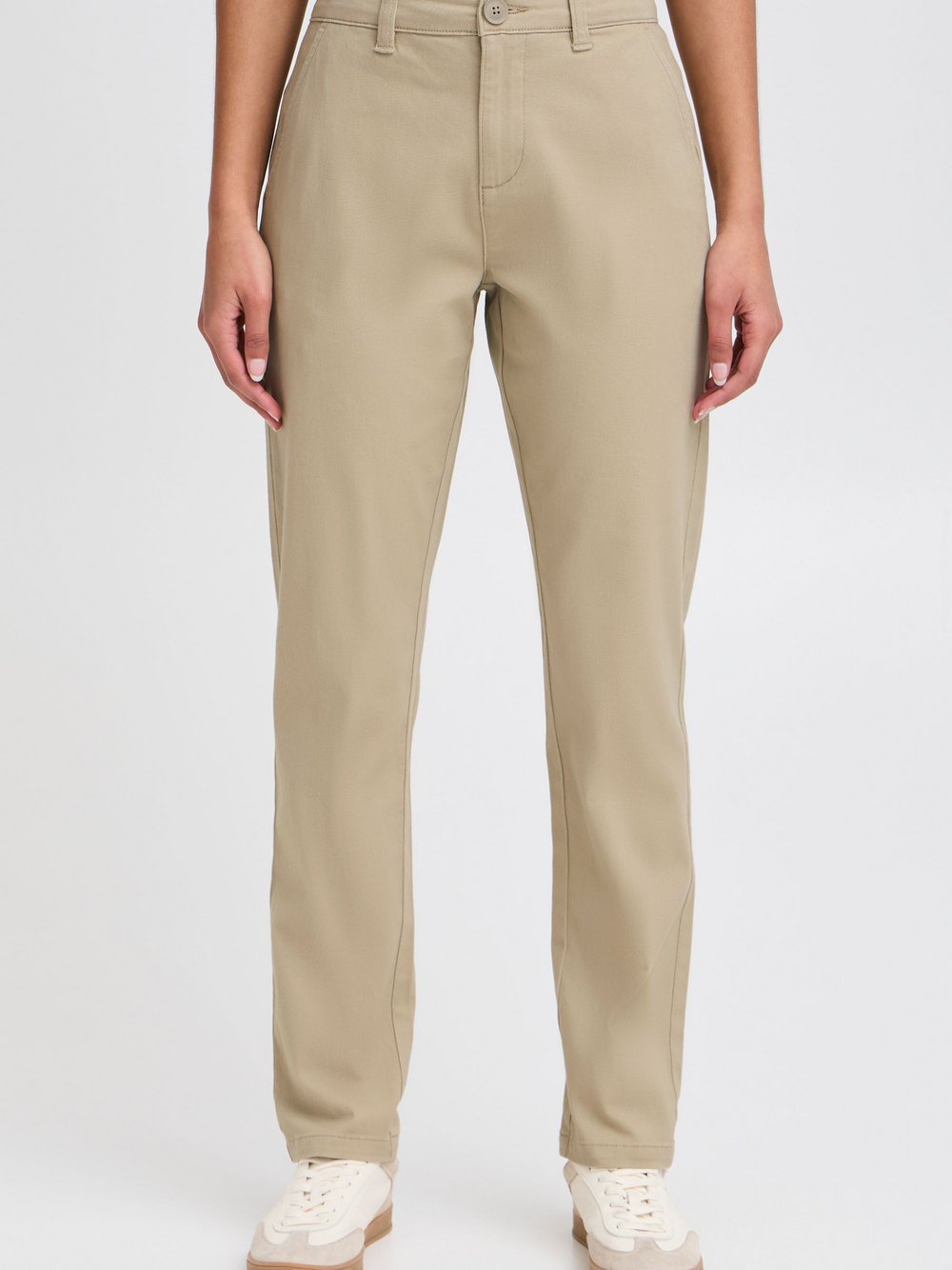 OXMO Chinohose Damen Baumwolle