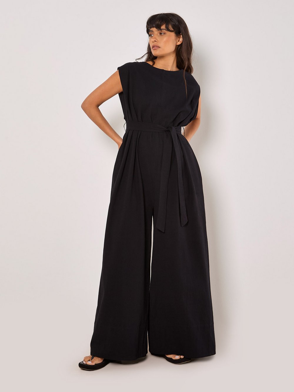 Apricot Jumpsuit Damen Baumwolle