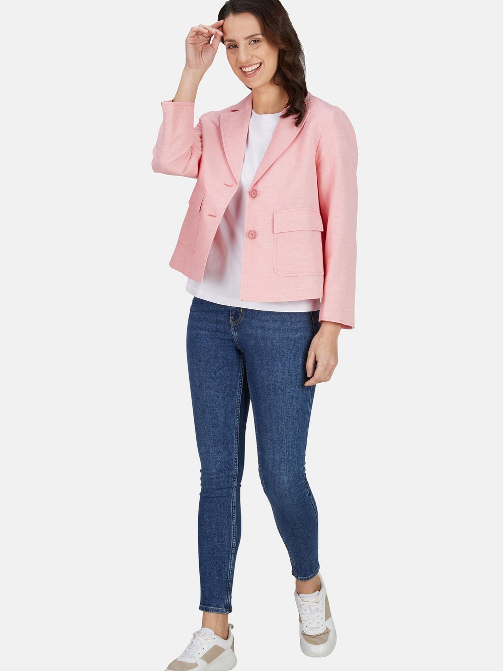 Label Blazer Damen
