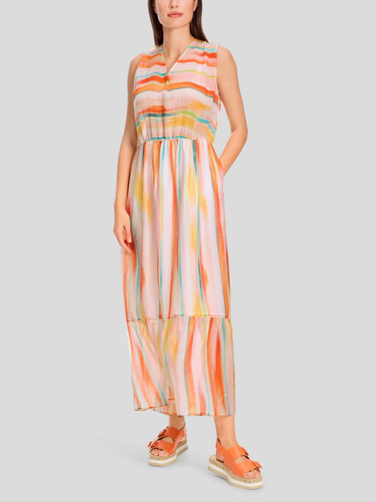 Marc Cain Kleid Damen Lyocell gemustert