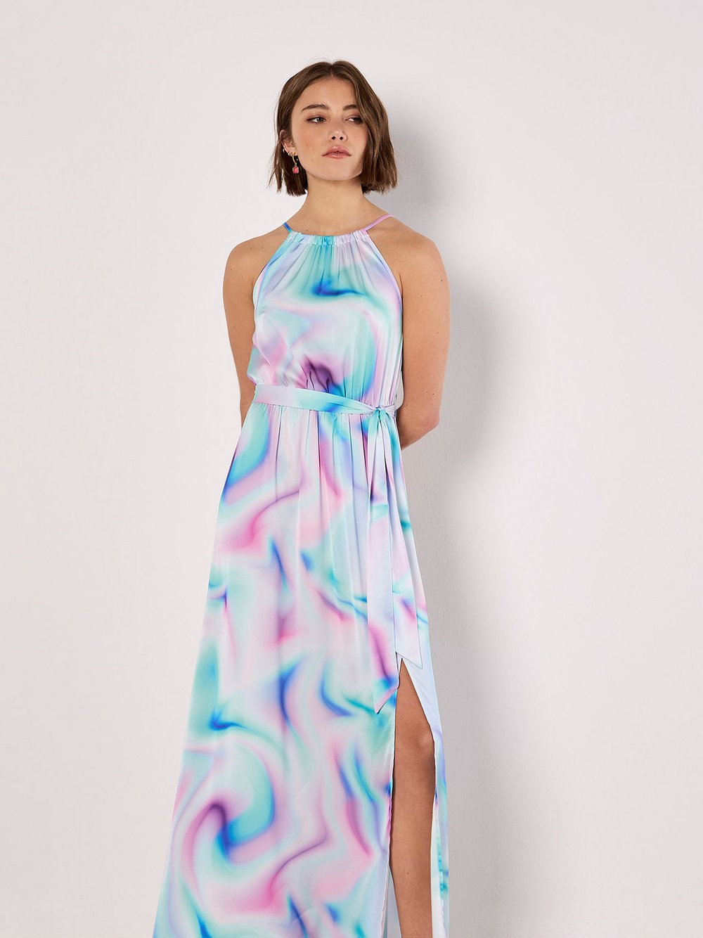 Apricot Maxikleid Damen