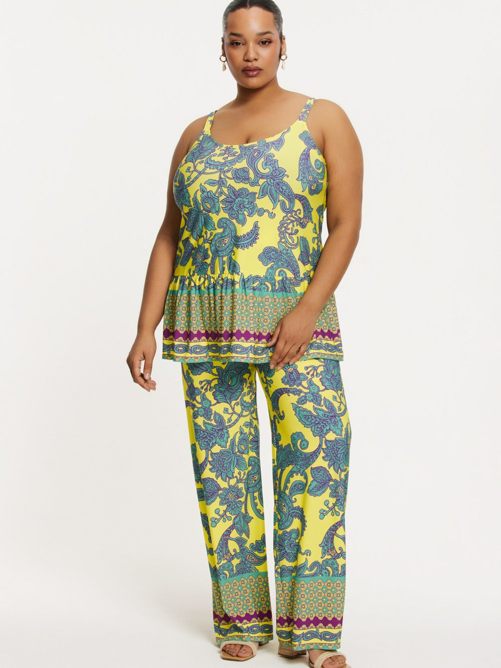 YOEK Hose Damen bedruckt