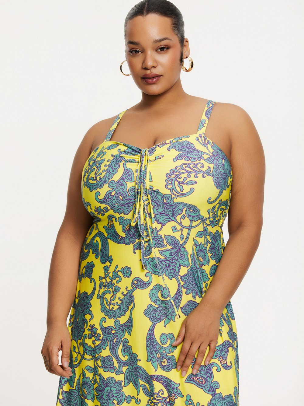 YOEK Kleid Damen bedruckt