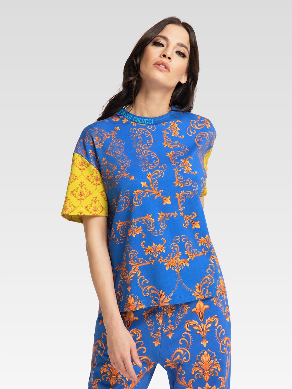 Carlo Colucci Jazzpants Damen Baumwolle