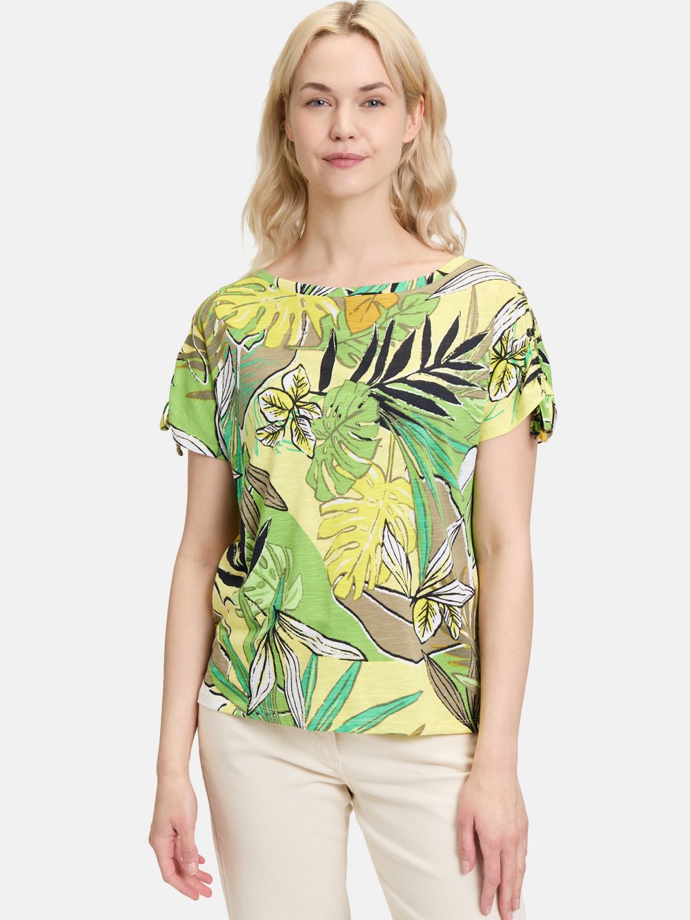 Betty Barclay Casual-Shirt Damen Baumwolle gemustert