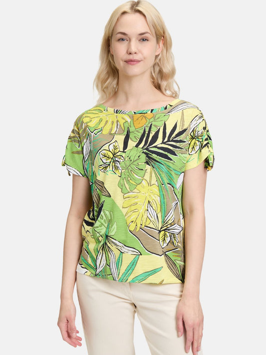 Betty Barclay Casual-Shirt Damen Baumwolle gemustert