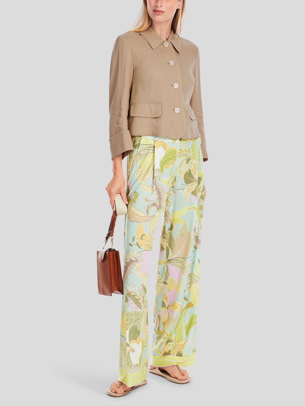 Marc Cain Jacke Damen Leinen