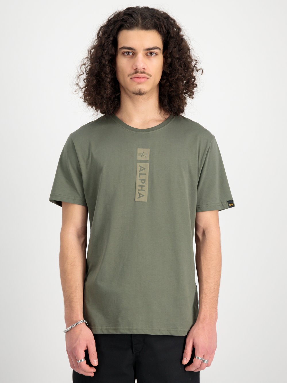 Alpha Industries T-Shirt Herren Baumwolle bedruckt