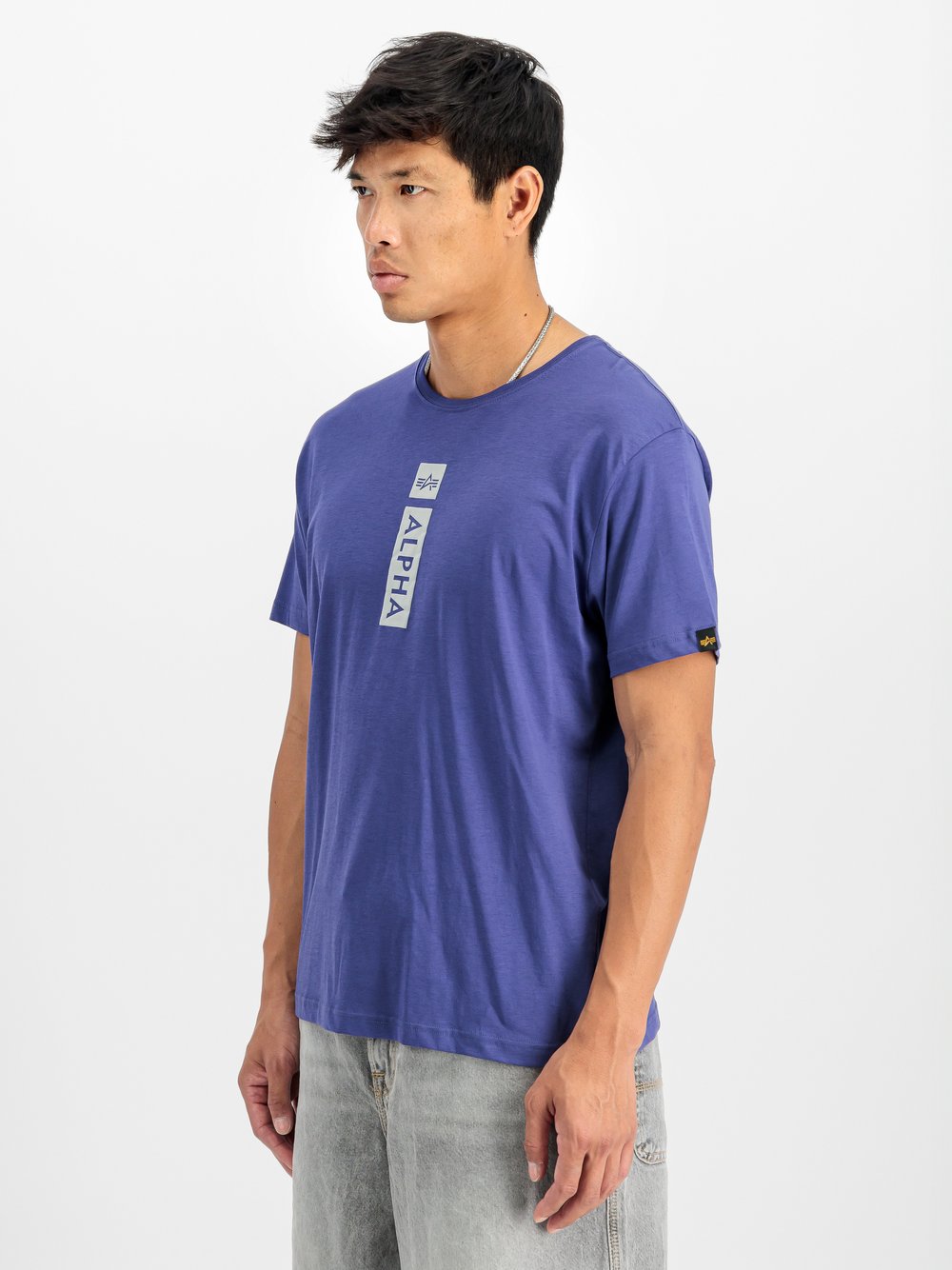 Alpha Industries T-Shirt Herren Baumwolle bedruckt