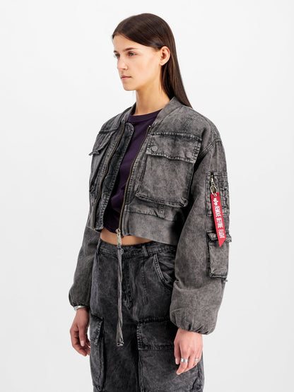 Alpha Industries Bomberjacke Damen Baumwolle
