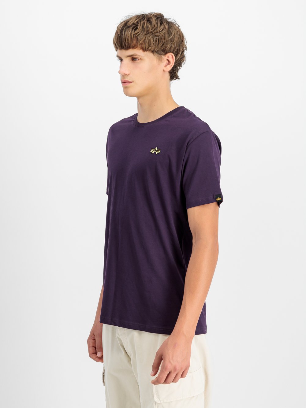 Alpha Industries T-Shirt Herren Baumwolle