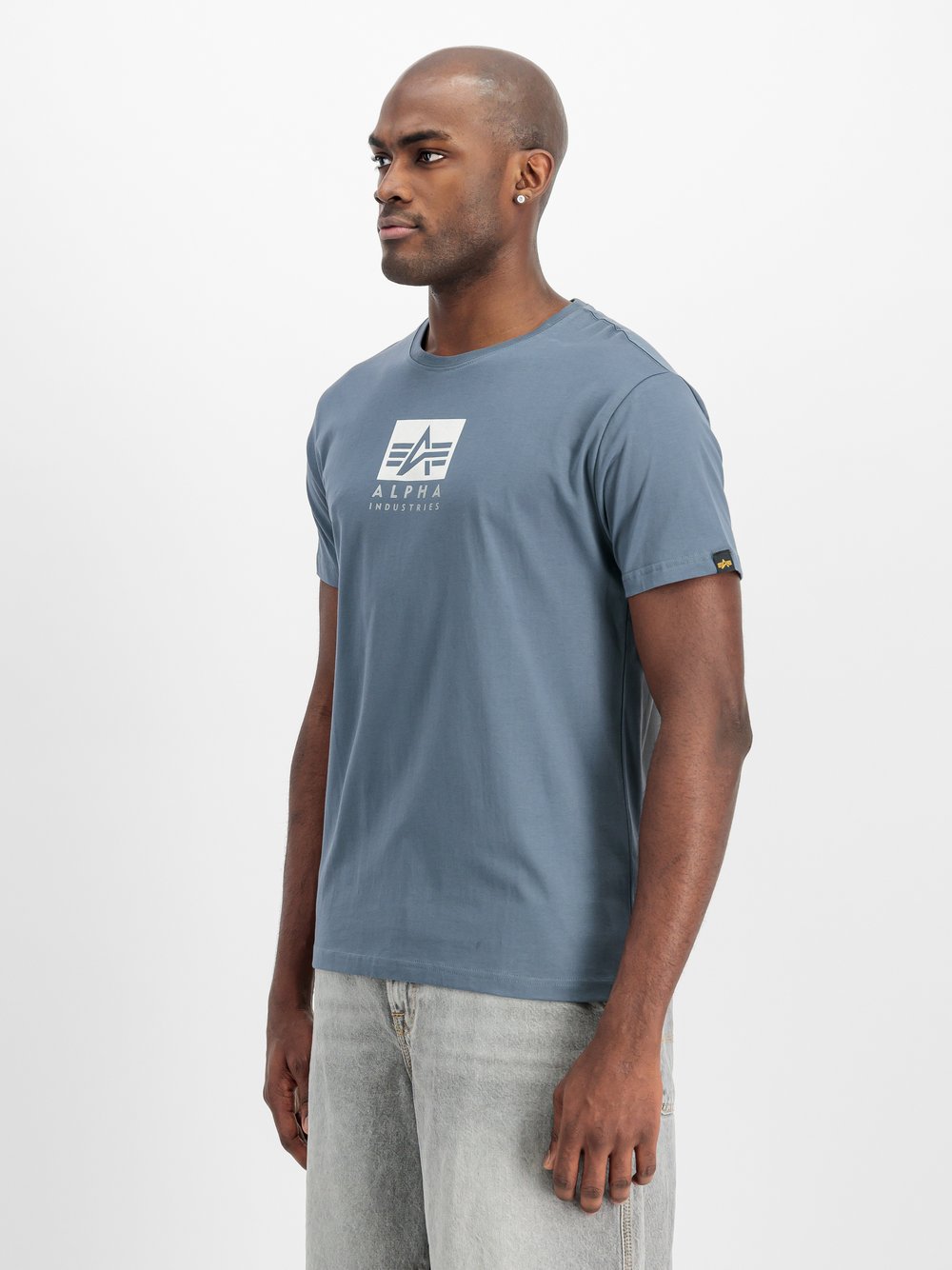 Alpha Industries T-Shirt Herren Baumwolle