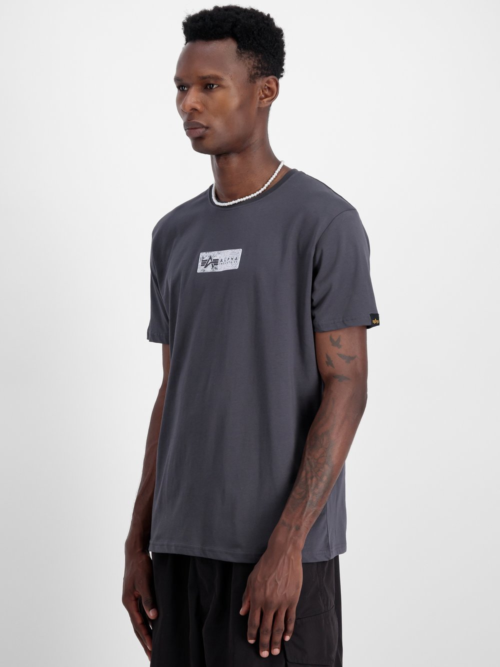 Alpha Industries T-Shirt Herren Baumwolle bedruckt