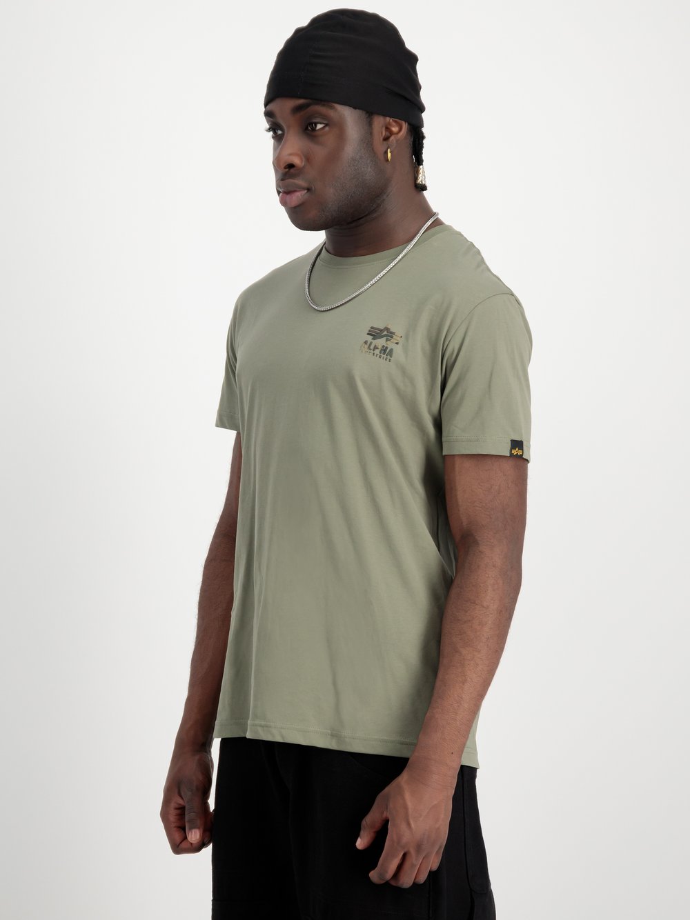 Alpha Industries T-Shirt Herren Baumwolle bedruckt