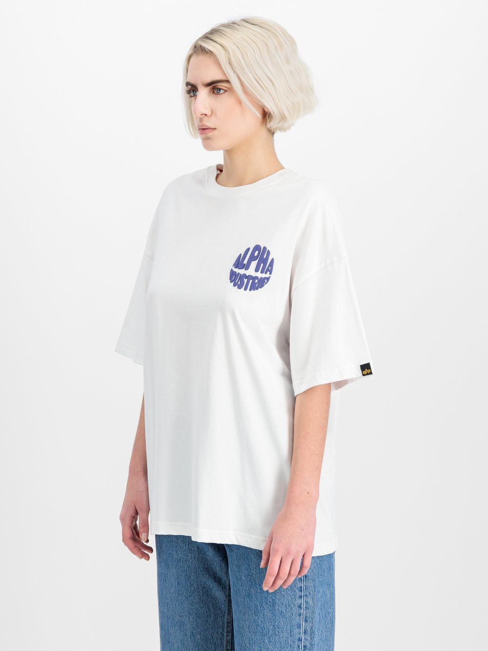 Alpha Industries T-Shirt Damen Baumwolle bedruckt