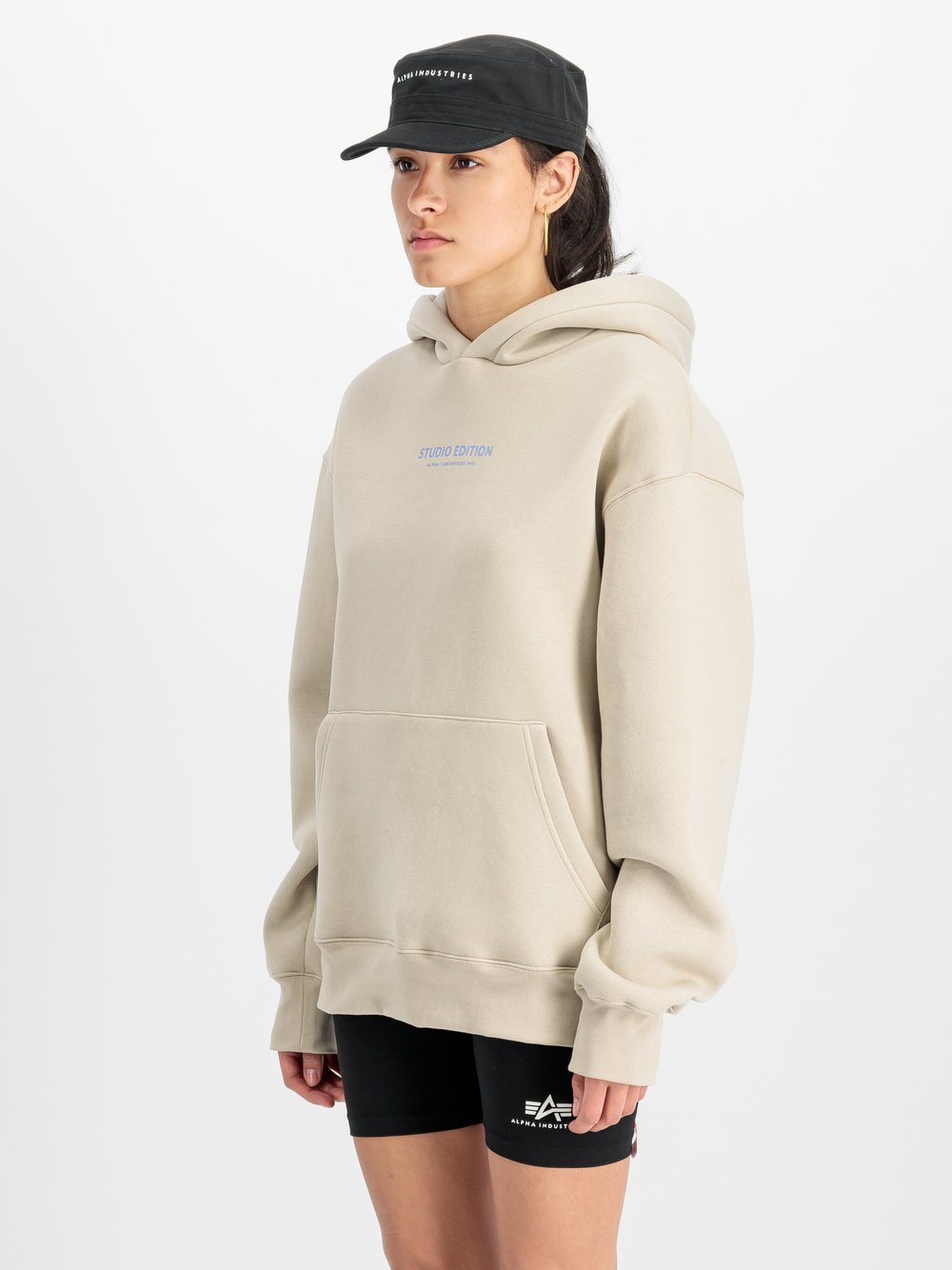Alpha Industries Kapuzensweatshirt Damen Baumwolle