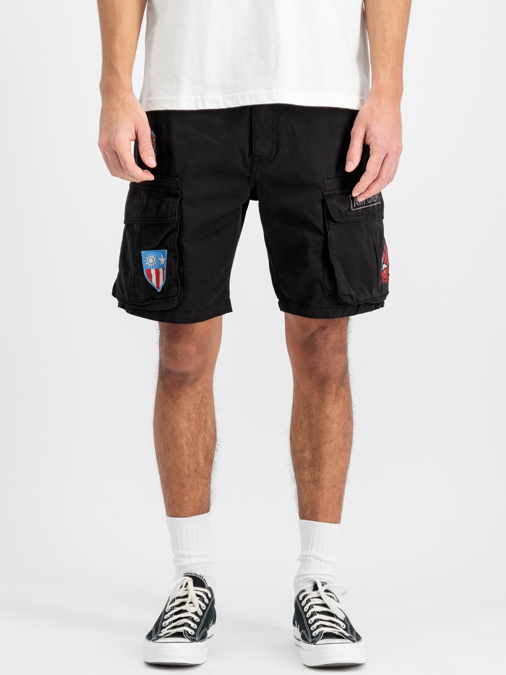 Alpha Industries Kurze Hose Herren Baumwolle gemustert