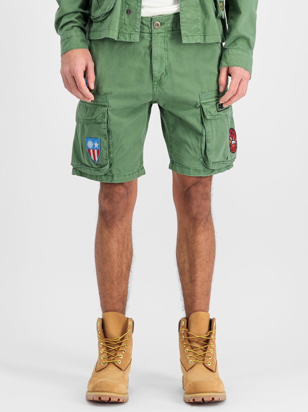 Alpha Industries Kurze Hose Herren Baumwolle gemustert