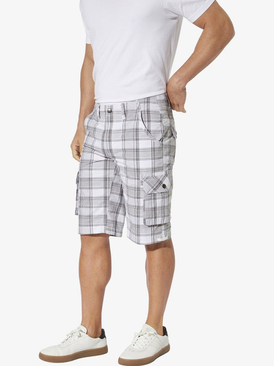 BABISTA Bermuda Herren Baumwolle kariert