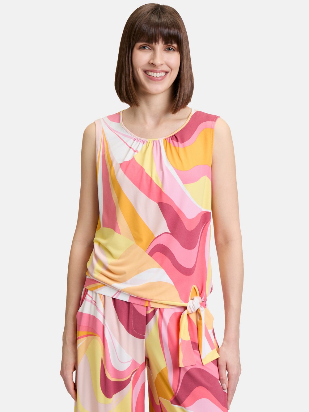 Betty Barclay Rundhals-Shirt Damen gemustert