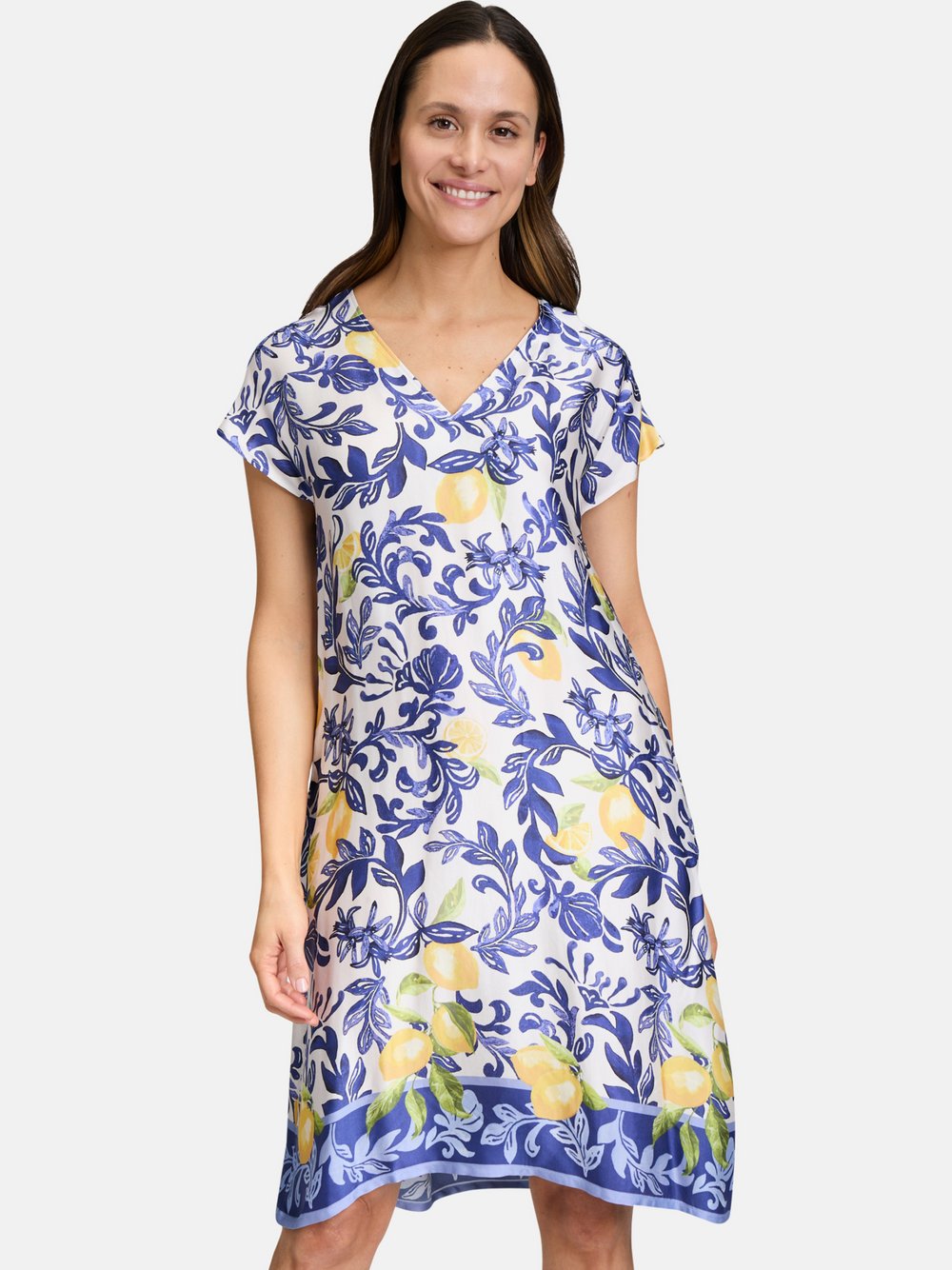 Vera Mont Sommerkleid Damen Viskose gemustert