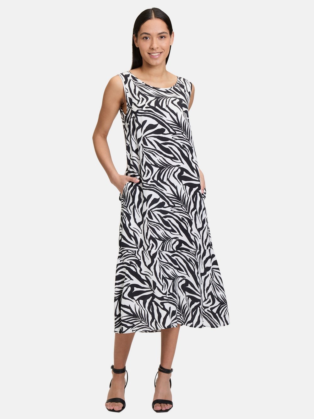 Betty Barclay Stufenkleid Damen Viskose gemustert