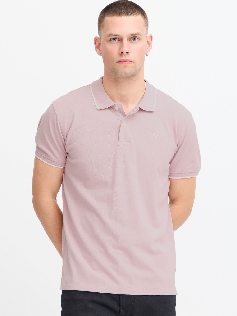 BLEND Poloshirt Herren Baumwolle