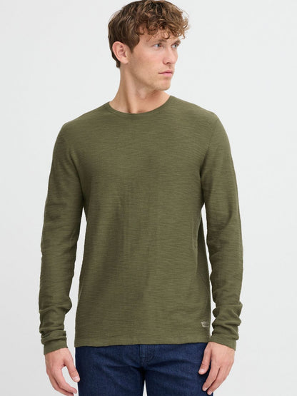 BLEND Strickpullover Herren Baumwolle