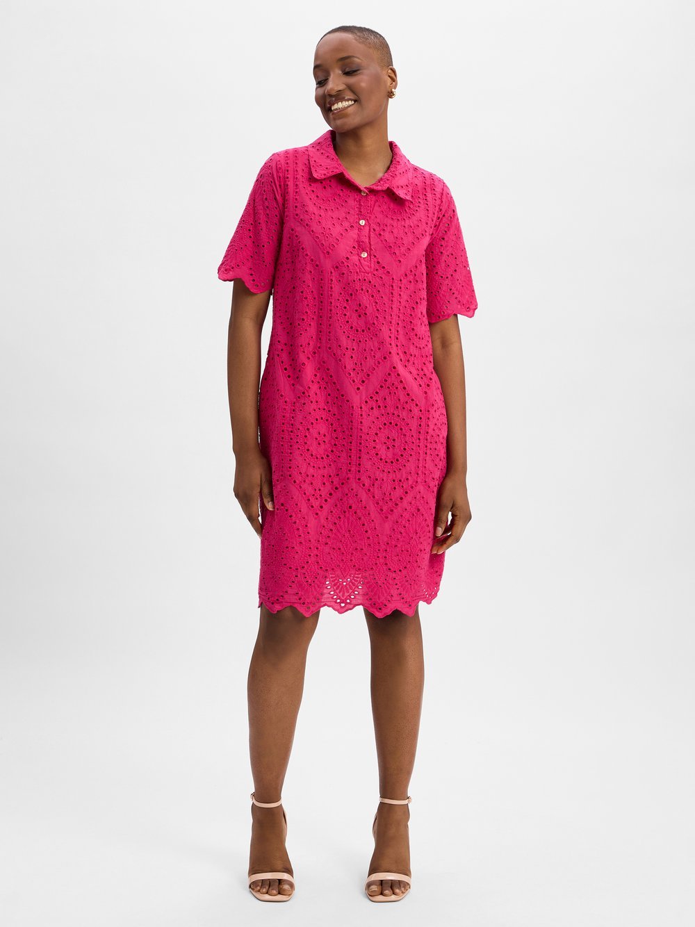 Cartoon Freizeitkleid Damen Baumwolle