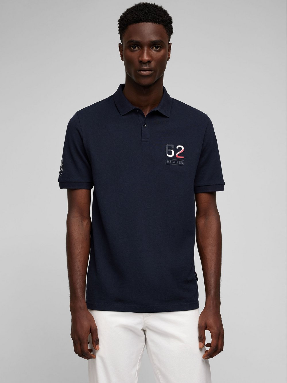 Daniel Hechter Poloshirt Herren Baumwolle bedruckt