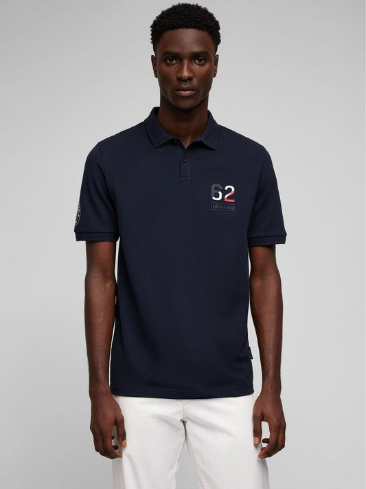 Daniel Hechter Poloshirt Herren Baumwolle bedruckt