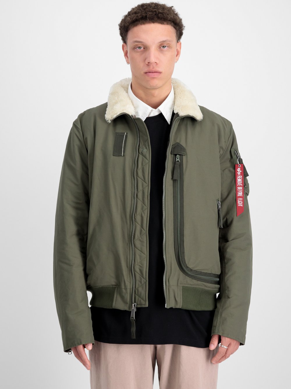 Alpha Industries Bomberjacke Herren Baumwolle