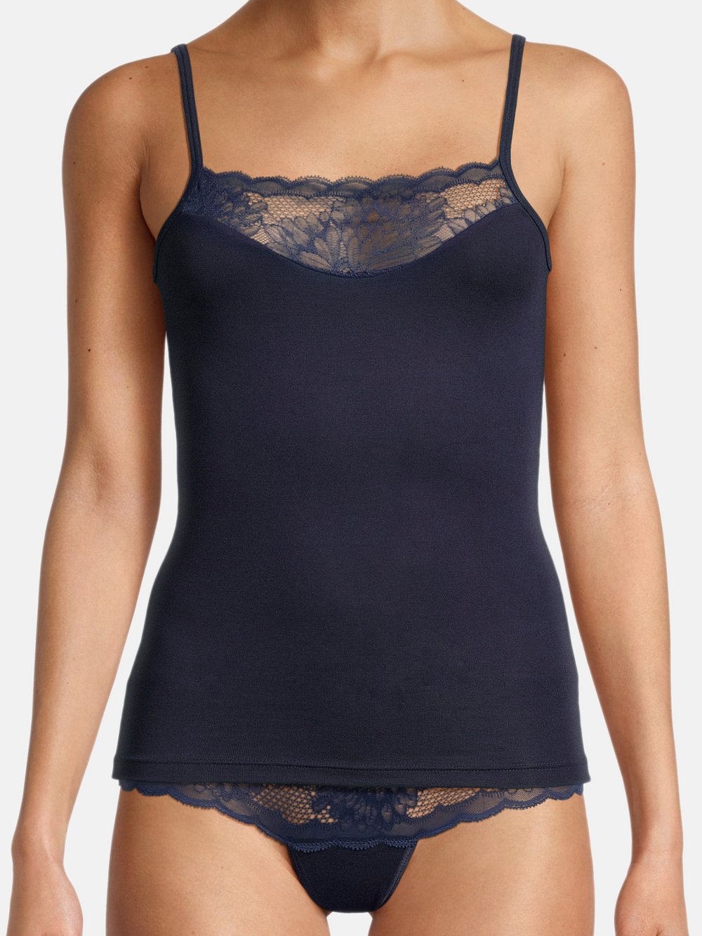 con-ta Spaghetti Top Damen Modal