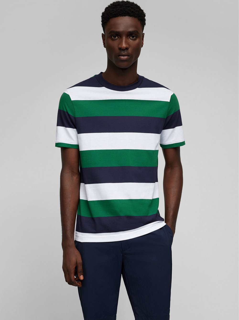 Daniel Hechter T-Shirt Herren Baumwolle gestreift