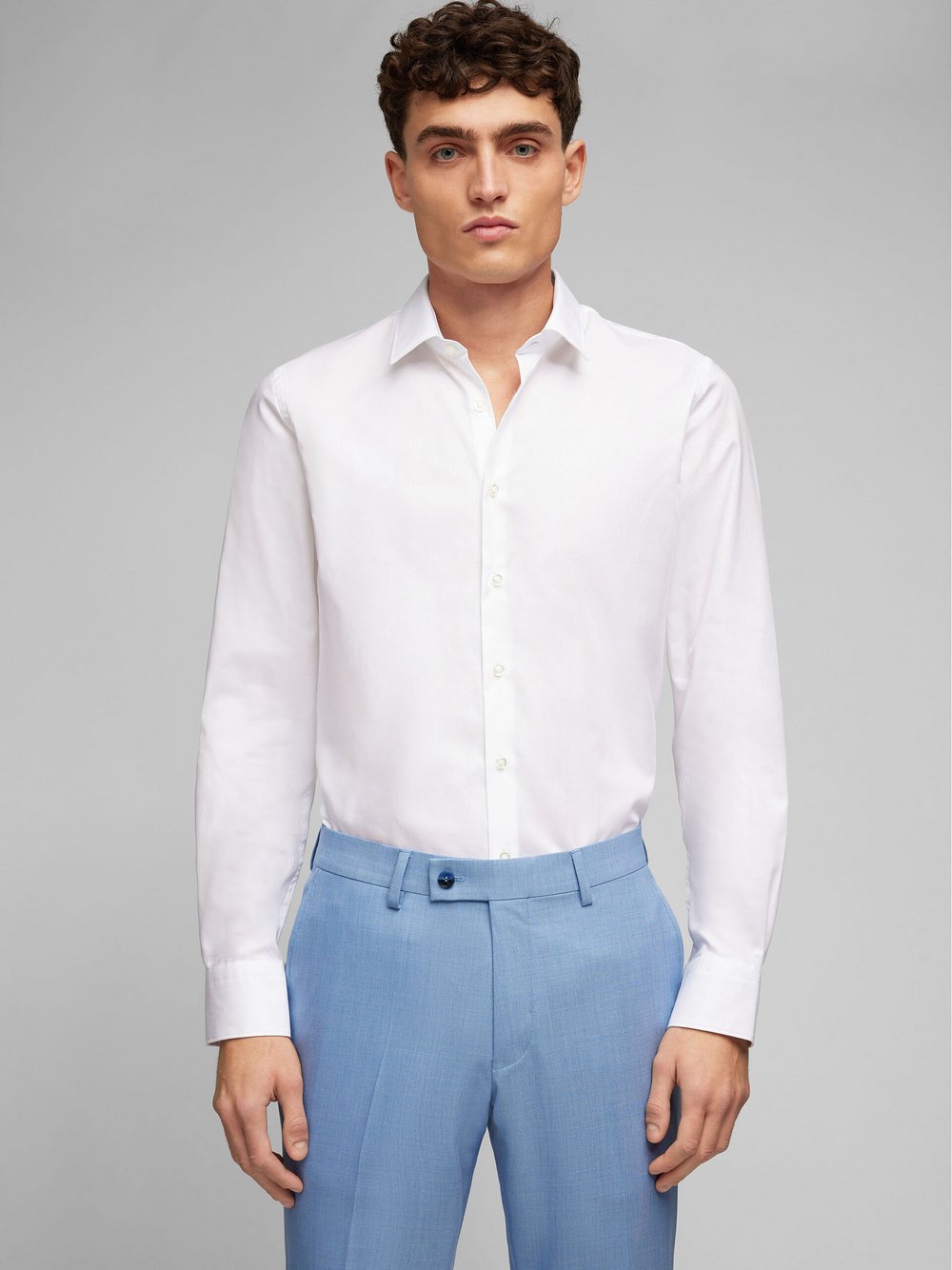 Daniel Hechter Hemd Herren Modern Fit Baumwolle