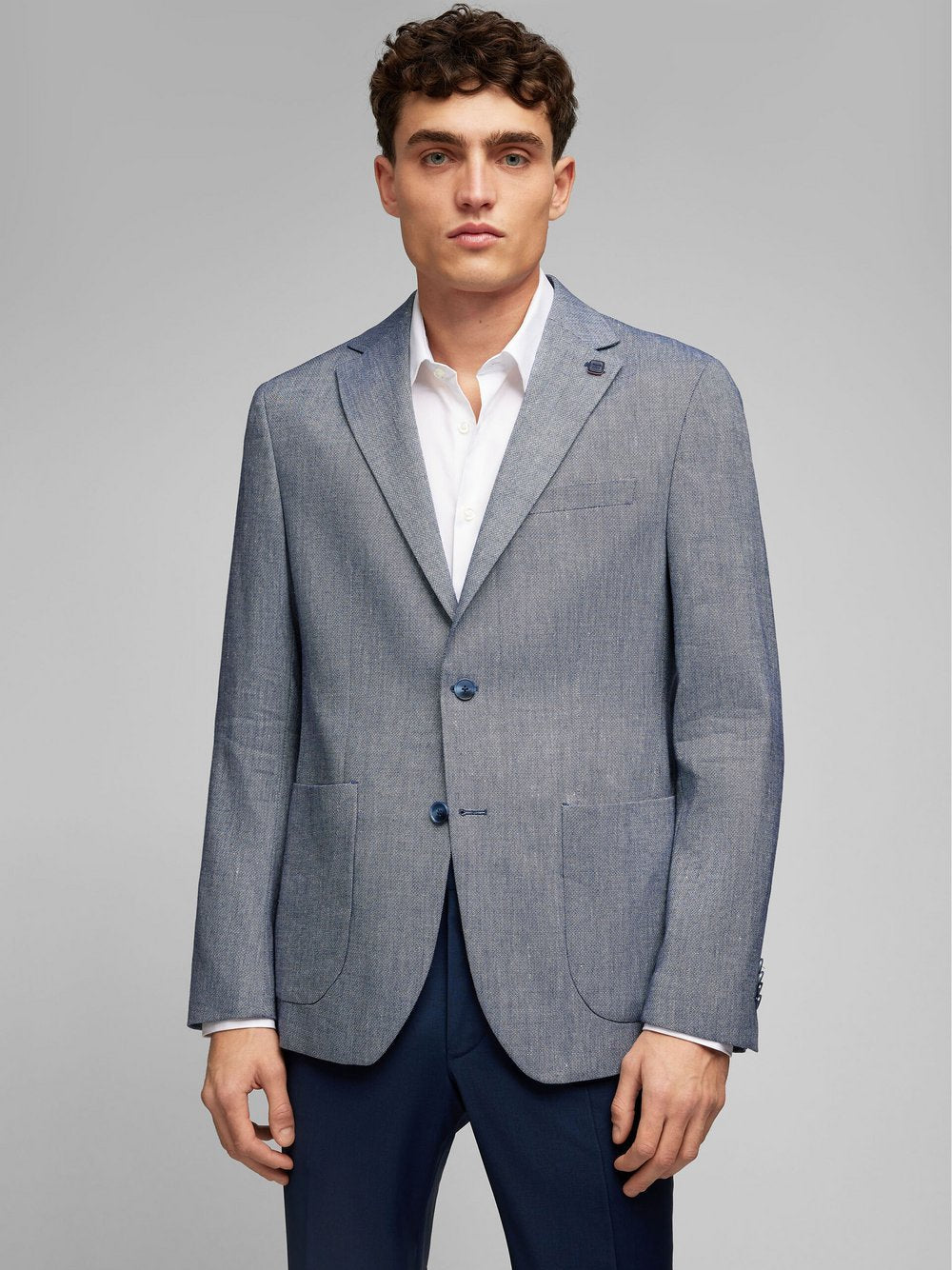 Daniel Hechter Sakko Herren Modern Fit meliert