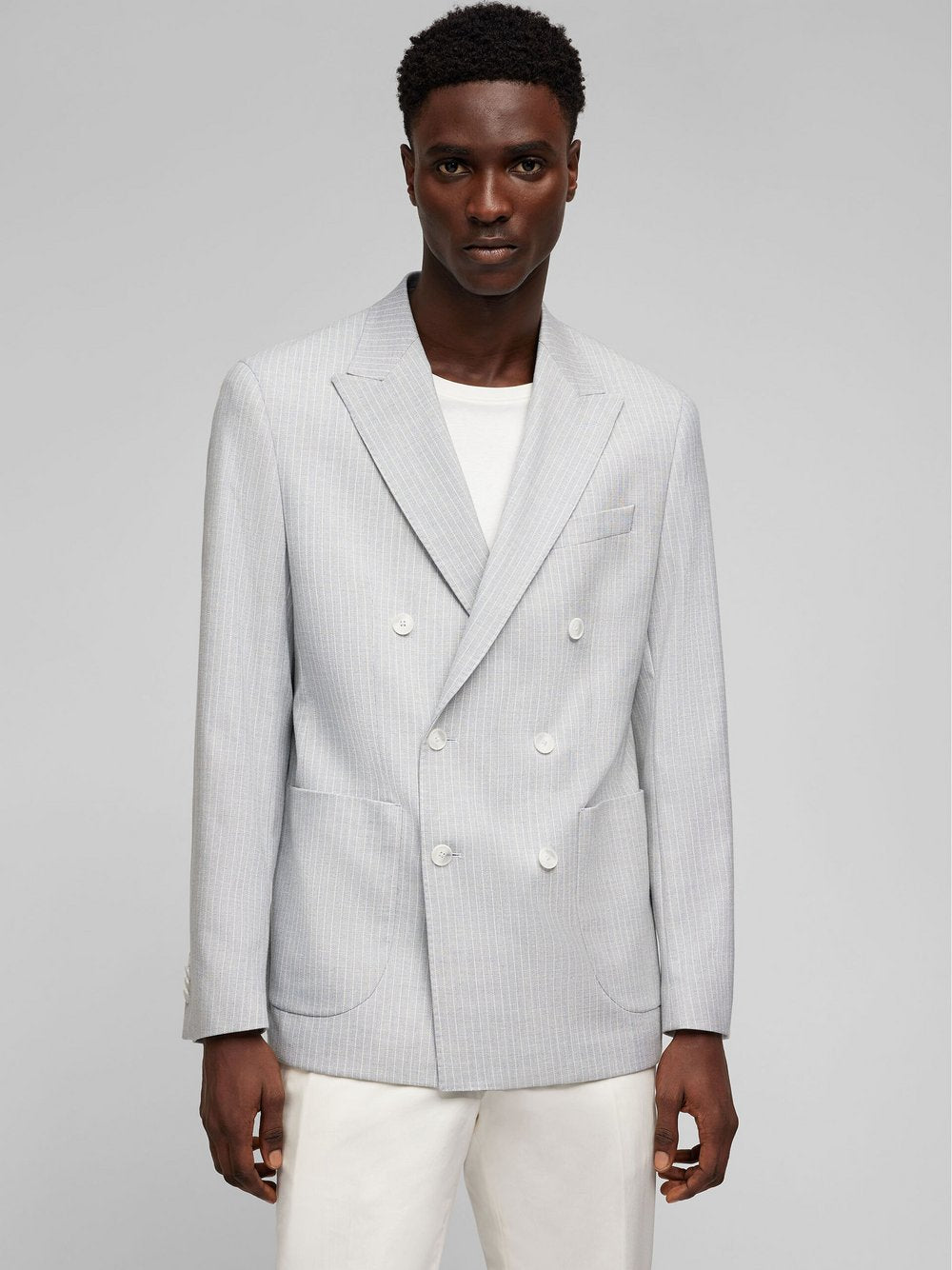 Daniel Hechter Sakko Herren Modern Fit gestreift