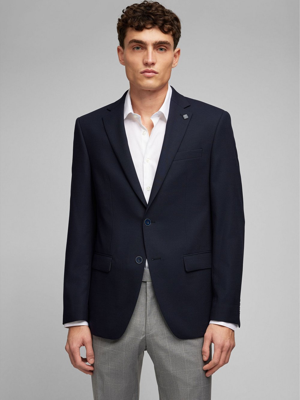 Daniel Hechter Sakko Herren Modern Fit Wolle