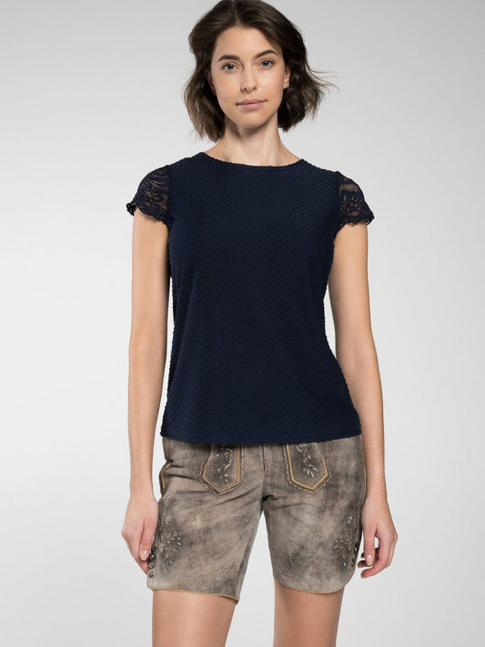 Spieth & Wenksy Trachtenblusen Damen gepunktet