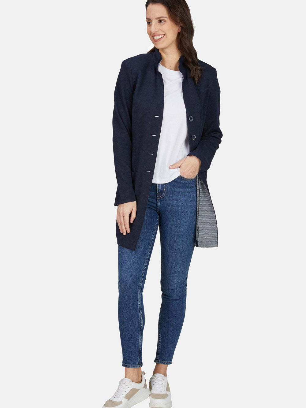 Label Blazer Damen