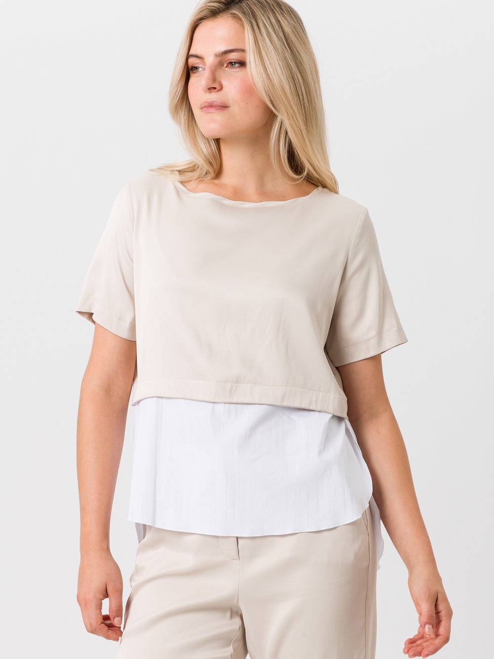 TUZZI Shirt Damen Viskose gestreift