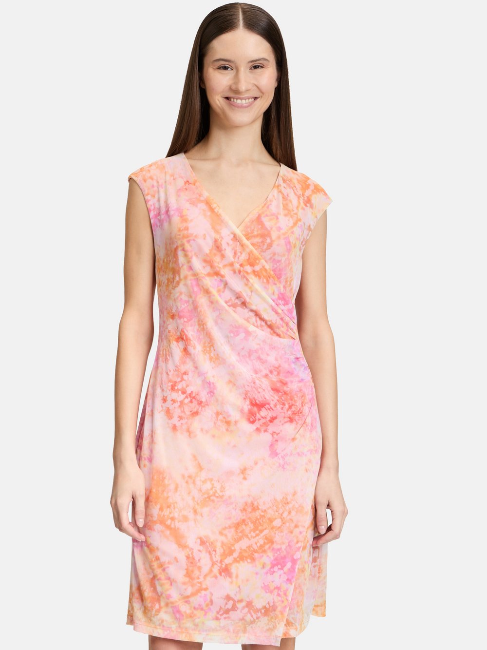 Cartoon Casual-Kleid Damen gemustert