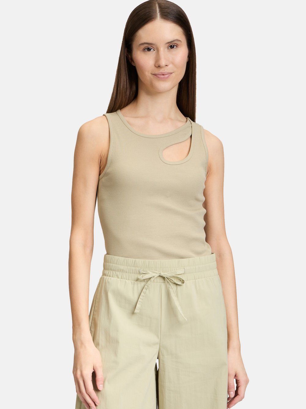 Cartoon Basic-Top Damen Baumwolle